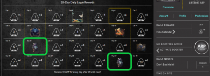 AWA May 2023 calendar (2 days with 5 artifacts) _ Alienware Arena 7_05_2023 5_45_07 AM.png