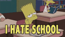 ihateschool-simpsons.gif